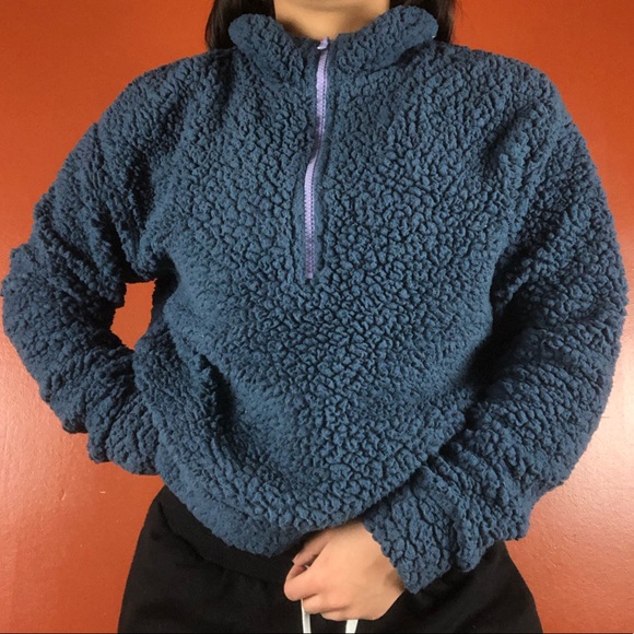 Wild Fable Quarter Zip Sherpa - Picture 3 of 6